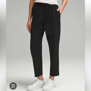 lululemon athletica Women's Black Chino Pants